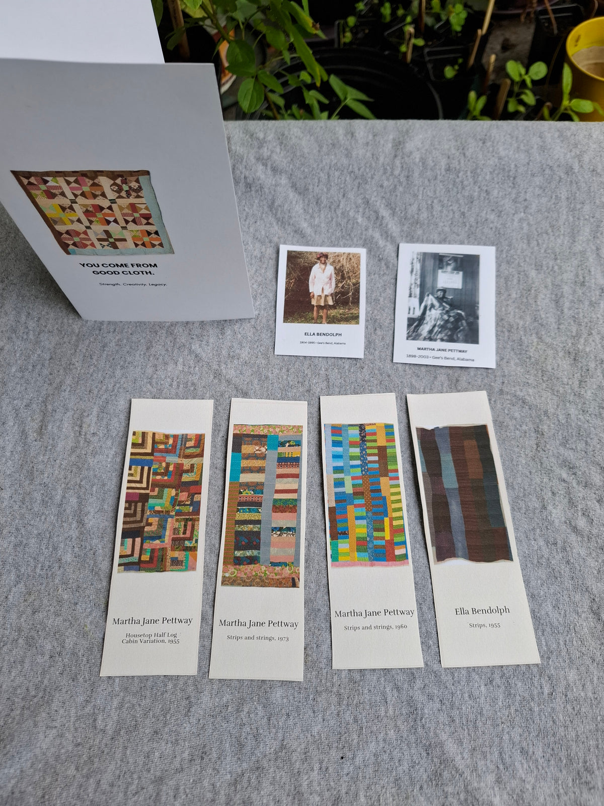 You Come From Good Cloth – Gee's Bend Heritage Greeting Card