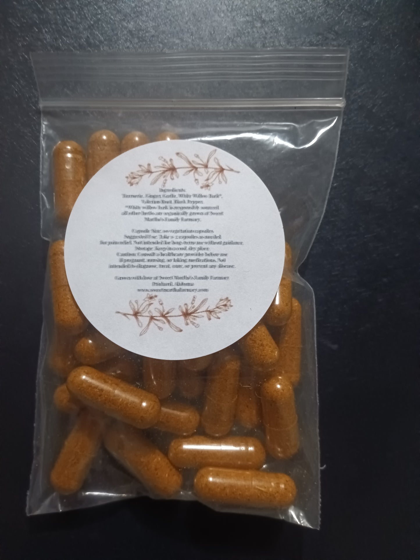 Golden Ease Capsules-Herbal Pain and Inflammation Support