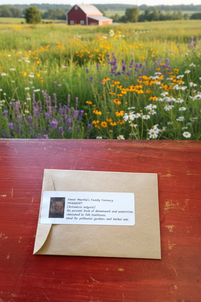 Mugwort Seed (Artemisia vulgaris) — Sweet Martha’s Family Farmacy