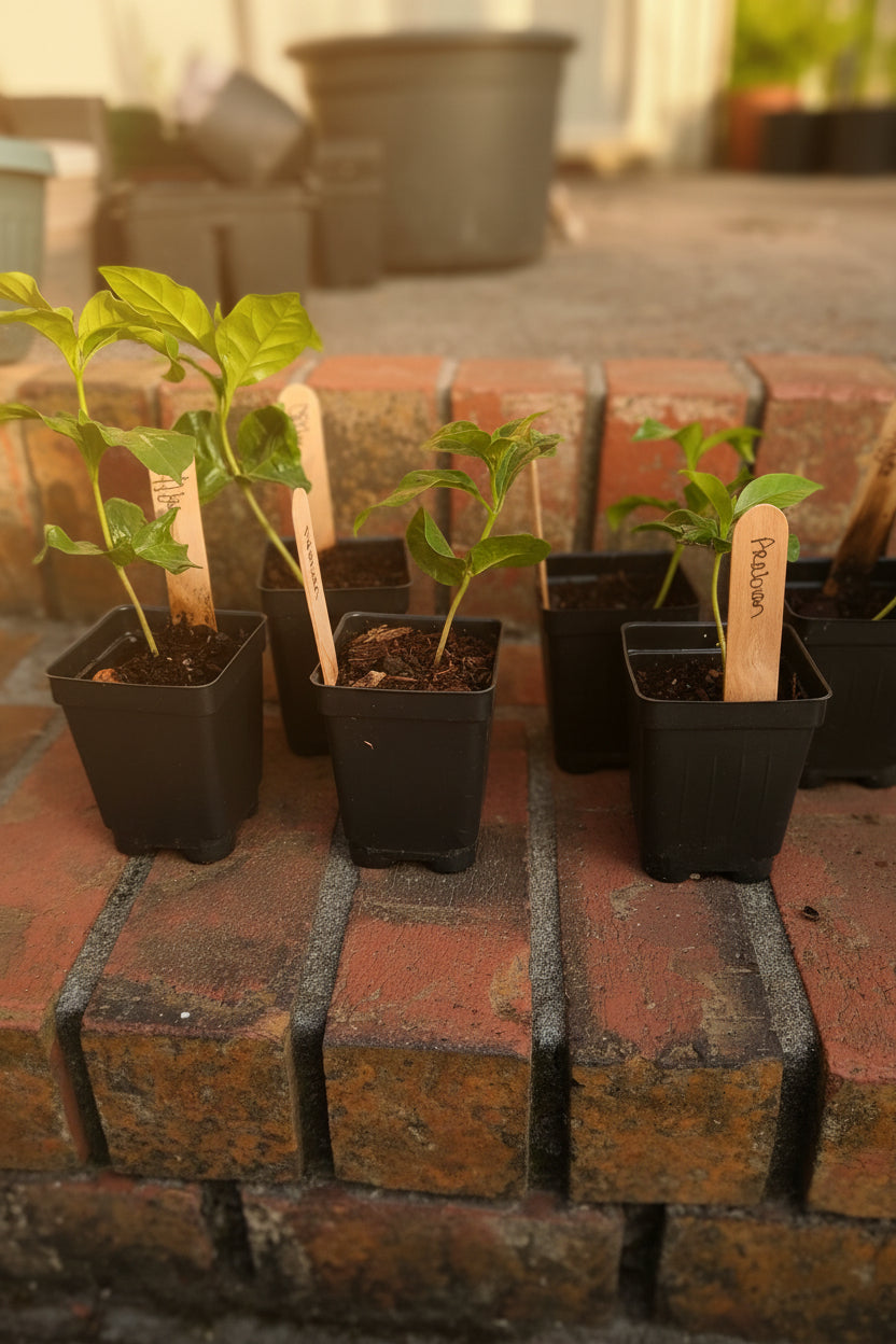 Arabian Coffee Plant — 1‑Stem Starter (Coffea arabica)

Grown with care at Sweet Martha’s Family Farmacy, Alabama