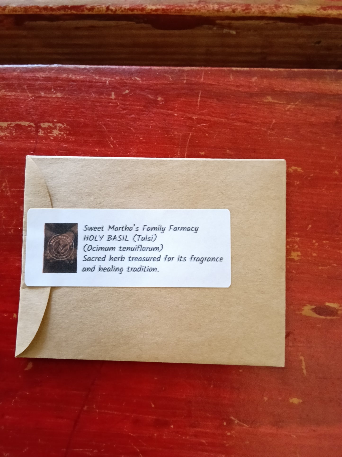 Holy Basil (Tulsi) Seed – Sacred Uplift in Every Leaf