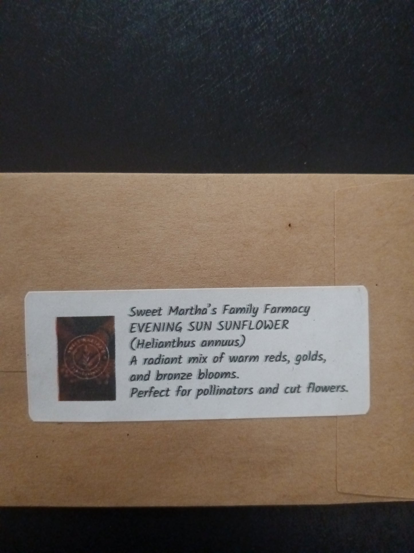 Evening Sun Sunflower Seeds-Heirloom