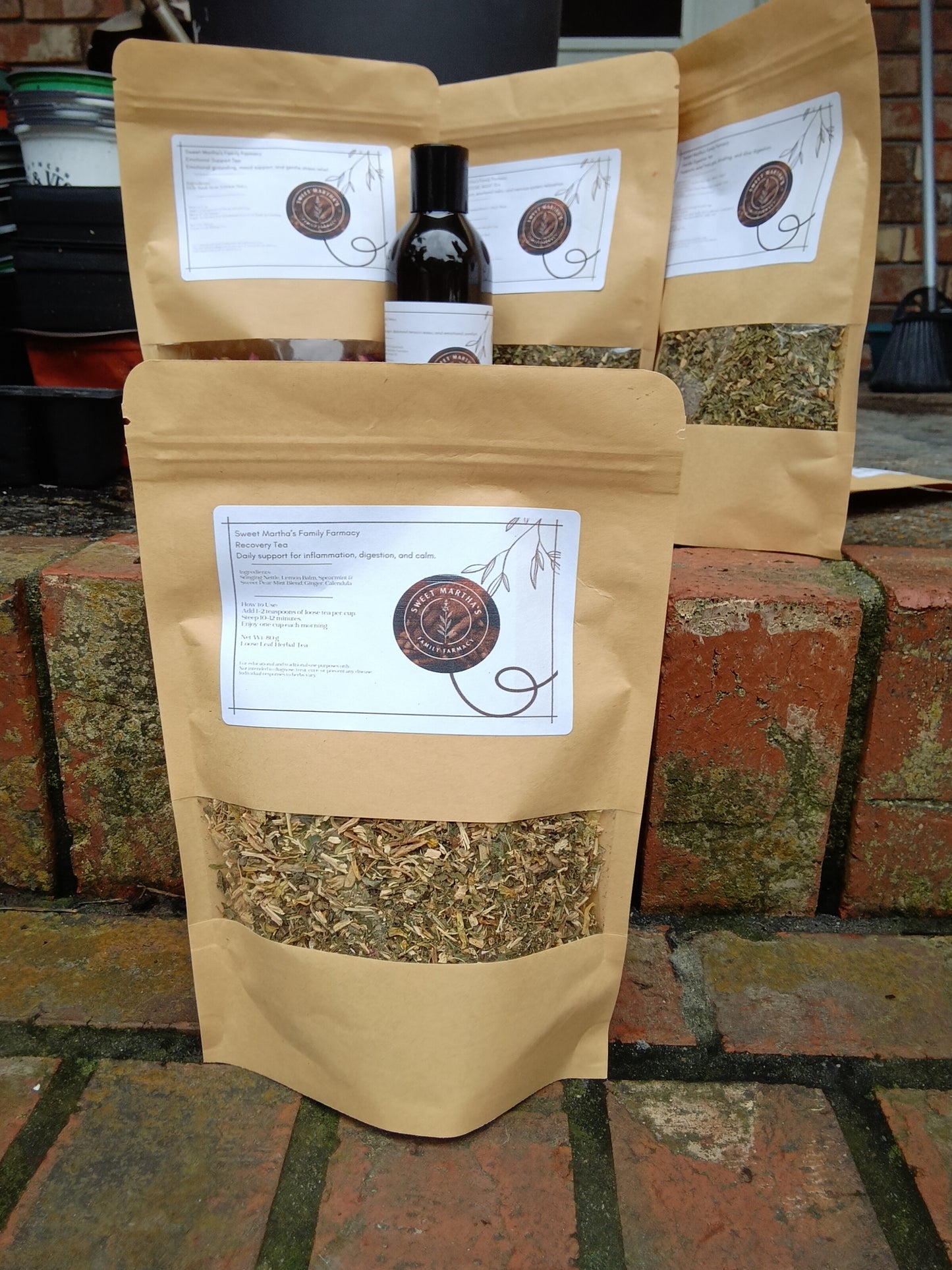 Restorative Herbal Digestive Tea – Gentle Daily Support for Inflammation, Digestion & Calm